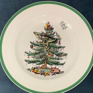 Lower Price!!!Spode Christmas Tidbit Plate/Try Vintage